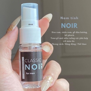 Xịt thơm body mist chiết 18ml mùi nam meonoow store ✨💕