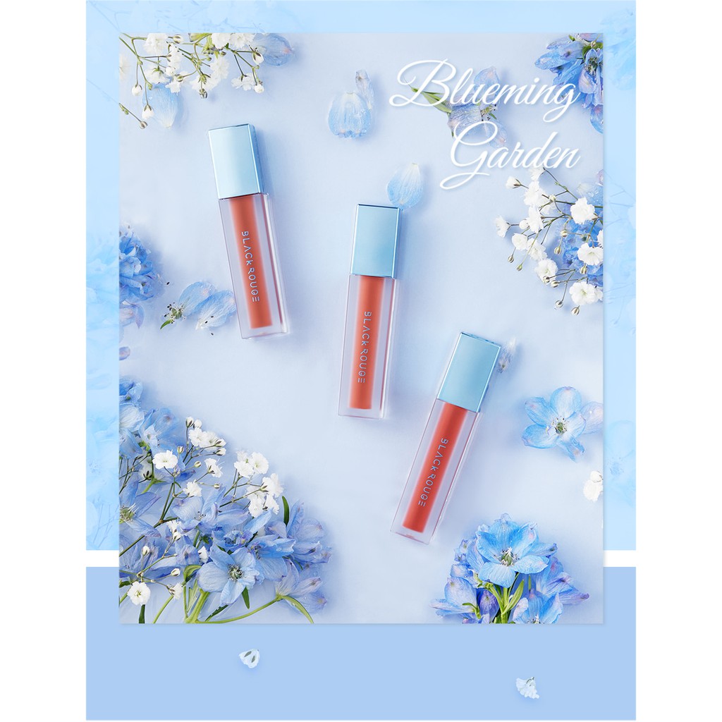 Son kem lì Black Rouge Air Fit Velvet Tint Ver 6 Blueming Garden | Thế Giới Skin Care