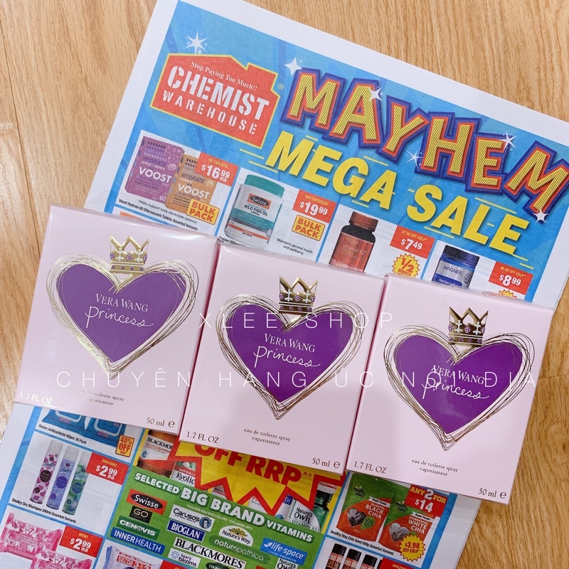 𝐭𝐡𝐞𝐠𝐥𝐚𝐦𝐛𝐚𝐫 ★ Nước hoa Vera Wang Princess