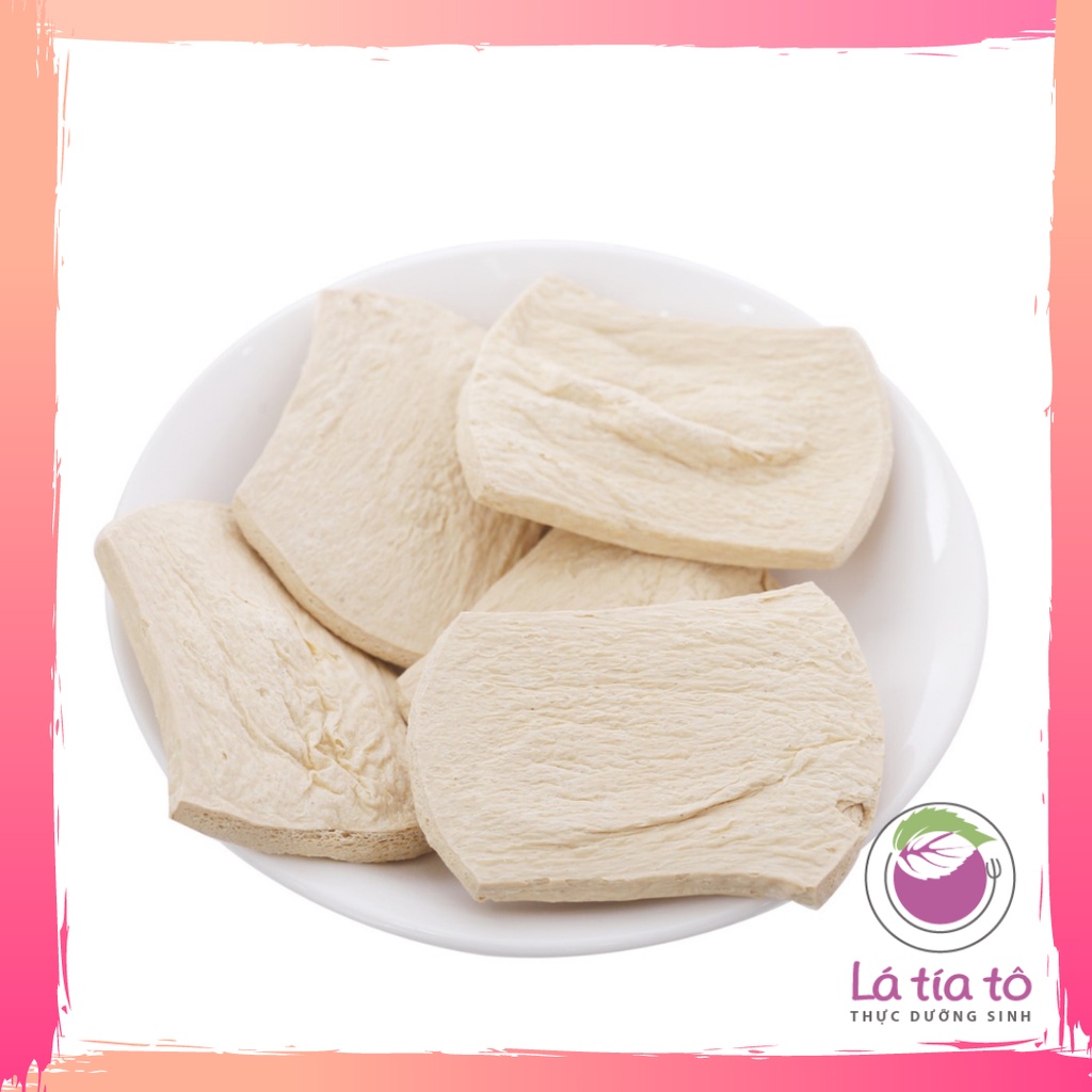 LÚA MẠCH KHÔ LÁT LỚN CAO CẤP 100GR SƯỜN CHAY- LÁ TÍA TÔ