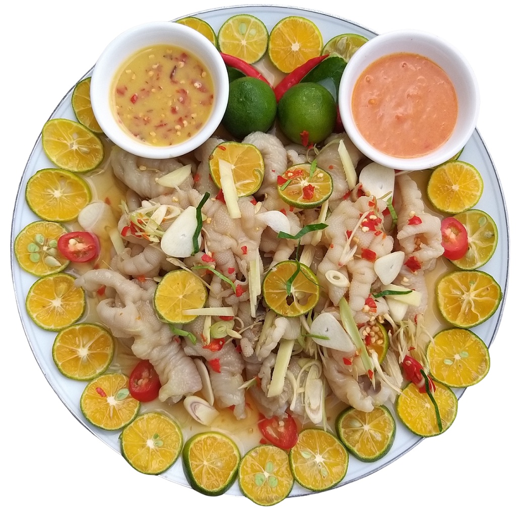 Chân Gà Có Xương Ngâm Sả Tắc/Sốt Thái/Sốt SamYang/Sốt Sa Tế/Sốt Me/Lắc Cóc Xoài - Túi Hút Chân Không(Ship hỏa tốc HCM)