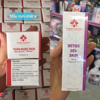Combo cure medicine [cao mụn + gel thải độc }