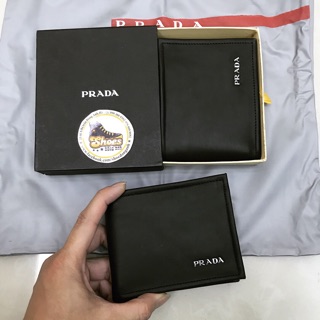 [ĐỘC QUYỀN] Ví da PRADA da xịn 100% bảo hành 6 tháng