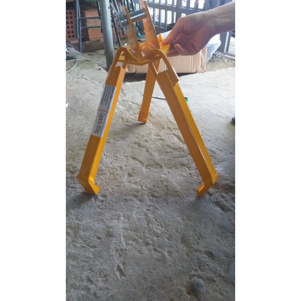 Bộ kẹp móc phuy 3 nhánh chấu kẹp cẩu phi 360kg