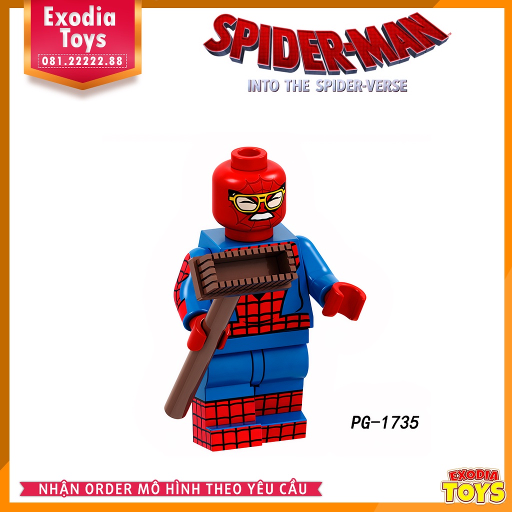 Xếp hình Minifigure Siêu Anh Hùng Marvel và DC Comics - Đồ Chơi Lắp Ghép Sáng Tạo - POGO PG8198