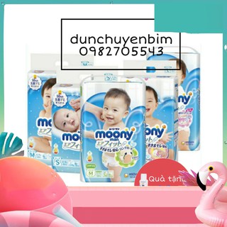 Nxg tã bỉm dán/quần moony đủ size nb90/s84/m64/l54/m58/l44/xl38 nhungxinhgai