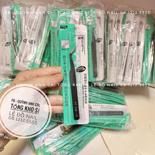 Nhíp gắp đá phụ kiện nail
