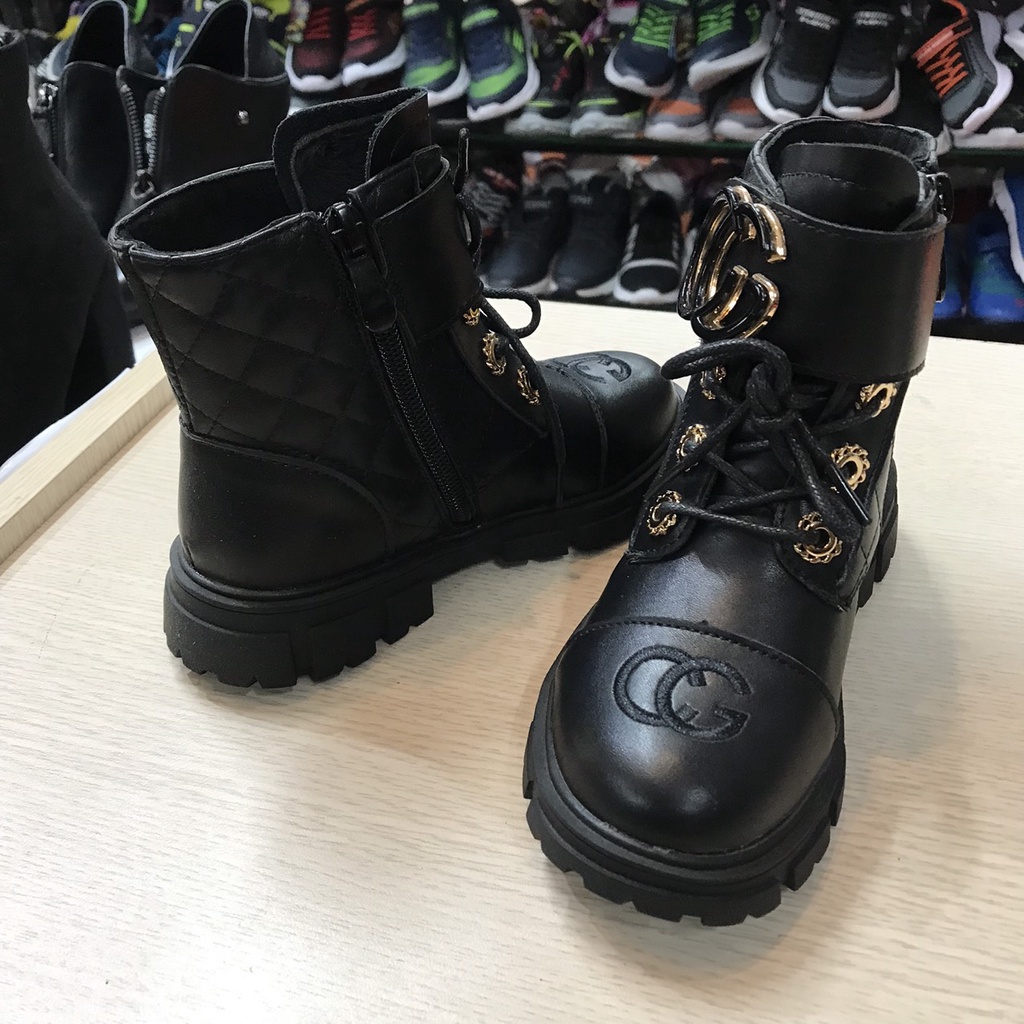 Giầy Bốt Trẻ Em Bé Gái Hàng QCCC