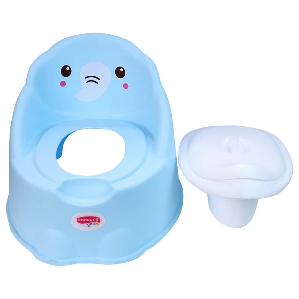 Bô vệ sinh ConCung Good 6202 cho bé - Xanh