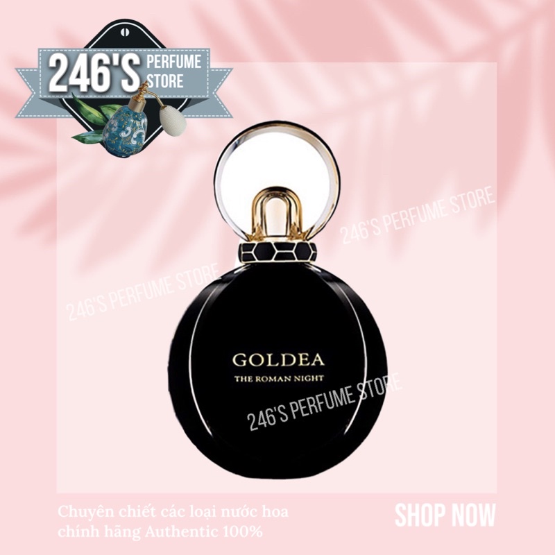 🌟Mun🌟 Nước Hoa Bvlgari Goldea The Roman Night 5ml/10ml/20ml | Thế Giới Skin Care