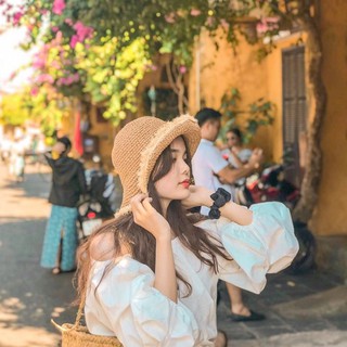 Mũ cói đi biển MadebyViet 🏄‍♀️ freeship ✨mẫu hot 2022 DA07