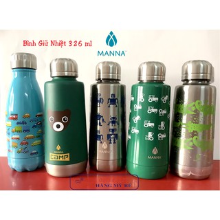 Bình Nước Cách Nhiệt Manna Kid cho bé (Hàng Mỹ xách tay)