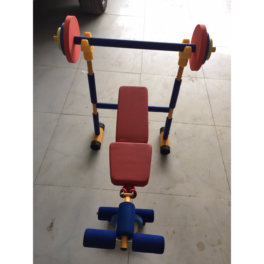 Dụng Cụ Tập Gym - Đẩy Tạ Cho Bé