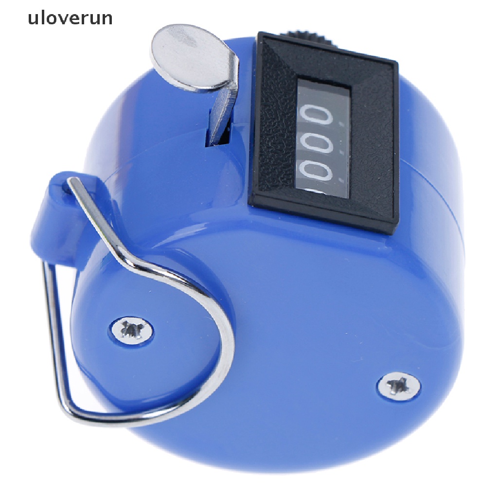 uloverun 1pc 4 Digit Number Manual Tally Counter Digital Golf Clicker Training Counter vn