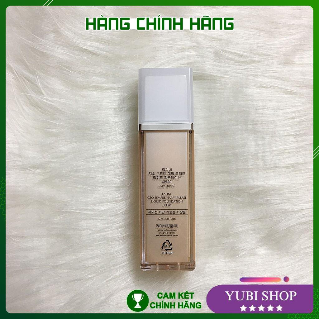 [HÀNG AUTH] KEM NỀN GEO LAMY SEMPRE HAPPY & PLEASE LIQUID FOUNDATION SPF20 - HÀN QUỐC - 40ML - New