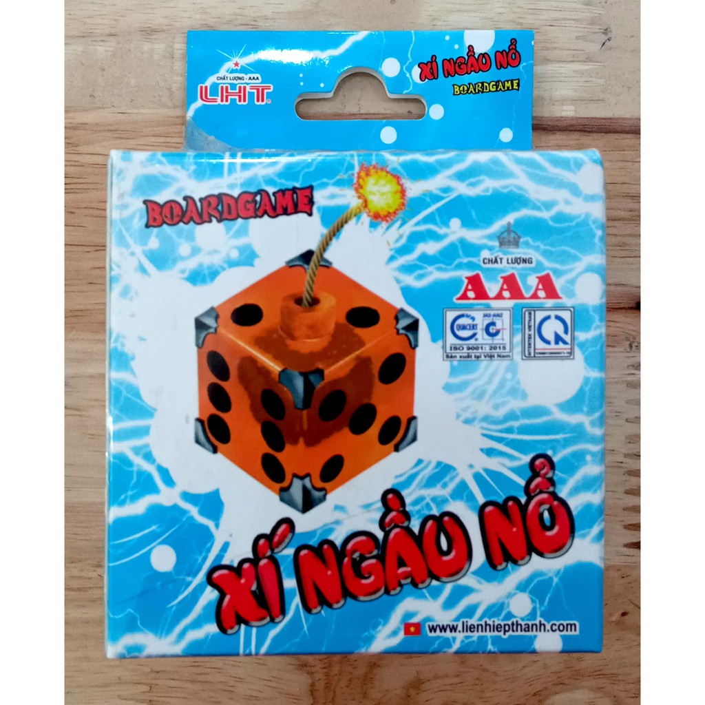 Đồ chơi Board game Xí Ngầu Nổ