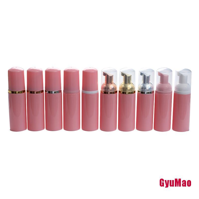 1 Bình Đựng Xà Phòng Dạng Lỏng 60Ml Tạo Bọt Màu Hồng Sáng