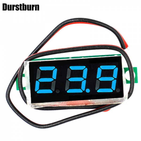 Vôn Kế Kỹ Thuật Số Mini 0.28 Inch 2.5V-40V