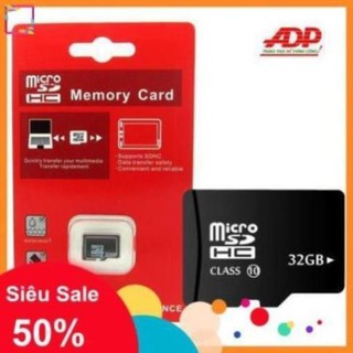 (Giá hủy diệt) Thẻ nhớ Micro SD 32GB tốc độ cao