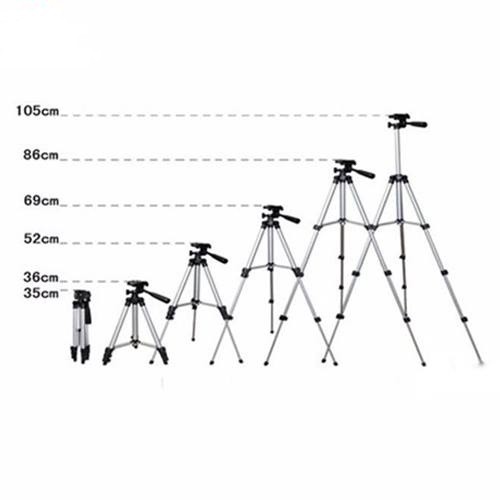 GẬY CHỤP ẢNH, QUAY PHIM CHUYÊN NGHIỆP 3 CHÂN TRIPOD 3110 (KÈM GIÁ KẸP ĐIỆN THOẠI)