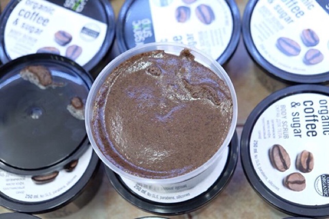 TẨY TẾ BÀO CHẾT TOÀN THÂN ORGANIC COFFEE & SUGAR BODY SCRUB