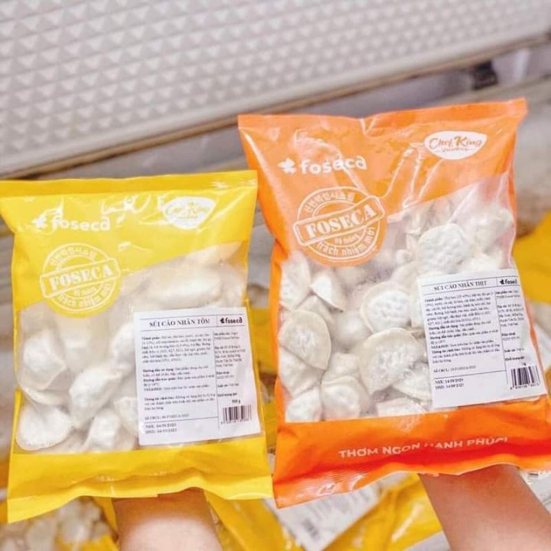 Sủi cảo Foseca nhân tôm