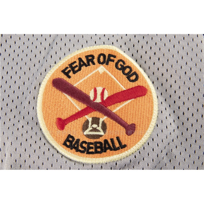 Áo thun ngắn tay oversize Fear Of God big league baseball jersey