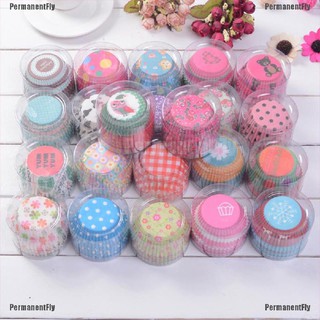 Set 100 Cốc Giấy Làm Bánh Cupcake