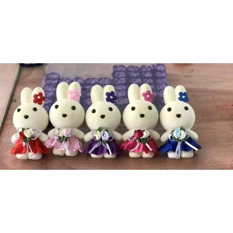 Thỏ xốp .dùng bó hoa .bỏ hộp quà