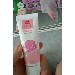 Sữa rửa mặt sáng da ngừa mụn Elise.