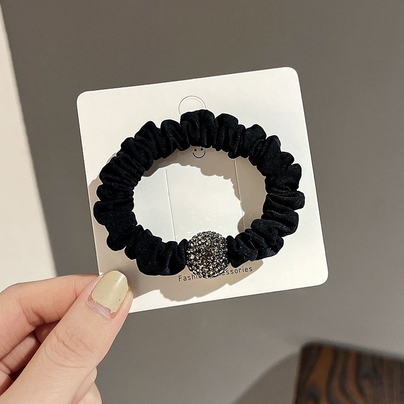 Dây Buộc Tóc Cao Su Họa Tiết Da Báo Đính Đá Thời Trang 2022 Cho Nữ