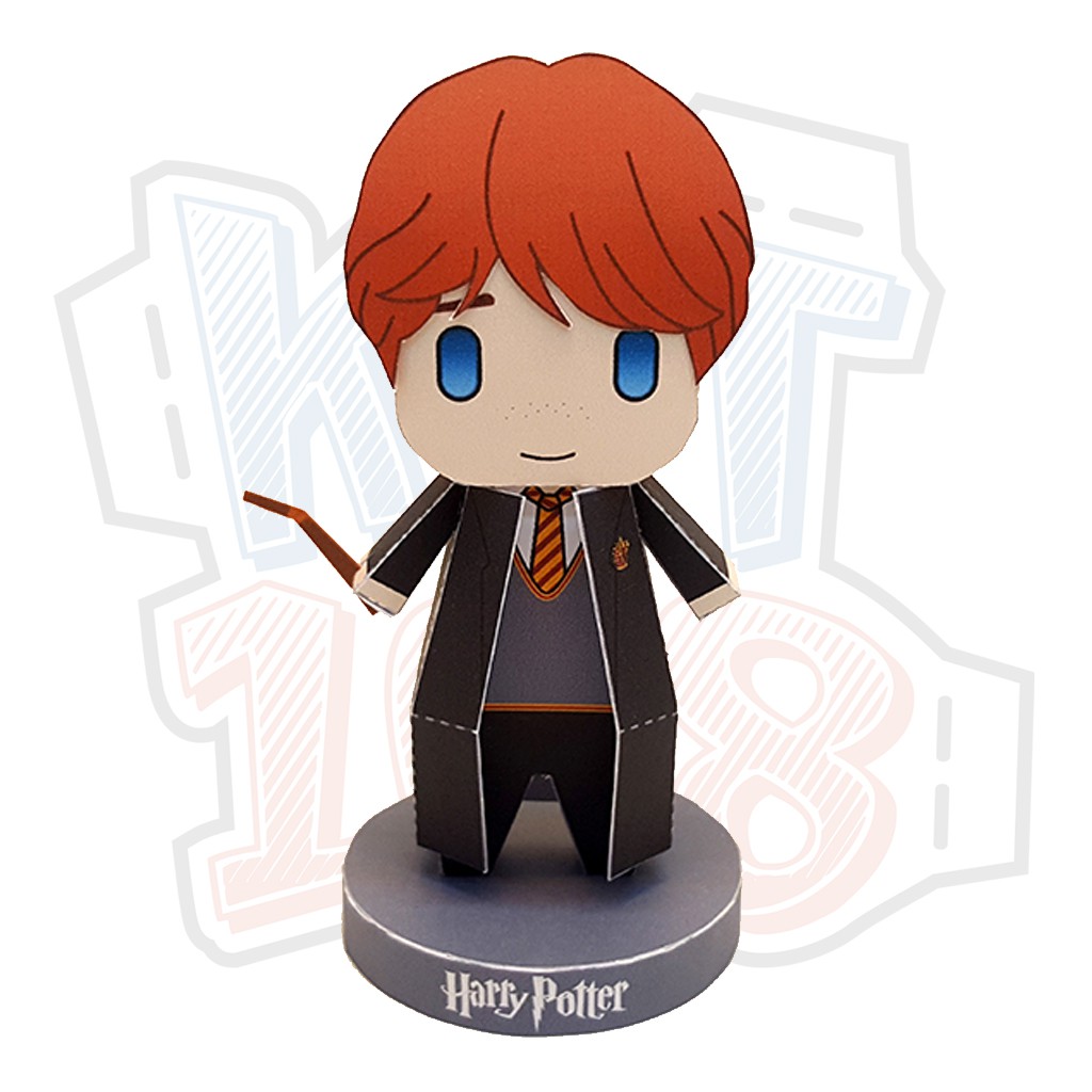 Mô hình giấy Anime Chibi Ron Weasley - Harry Potter