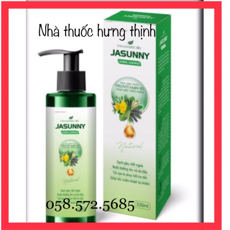 Dầu Gội Đầu Dược Liệu JASUNNY 220ml