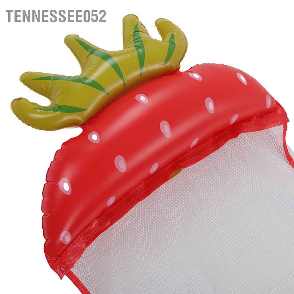 Tennessee052 Võng nước bơm hơi Phao Ghế nổi đa chức năng Bể bơi bè Phụ kiện Hồ Mẫu dâu tây