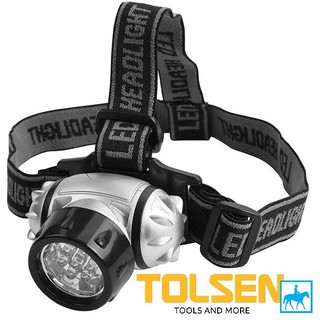 TOLSEN Đèn Đội Đầu Đèn Soi Chiếu Xa 7 LED 50Lumens 60011 Điện Sài Gòn