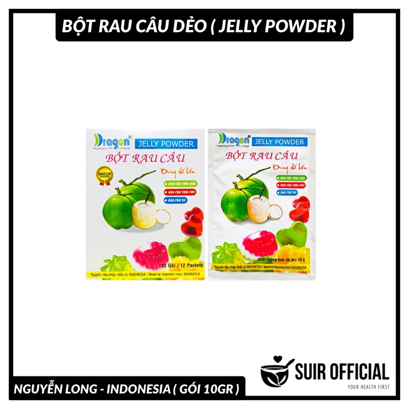 Bột Rau Câu Dừa Dẻo  / Mỹ Hoà / Việt Xô / Thiên Ý / ANN / Nguyễn Long / Hiệp Long / Hải Long / Thảo Vân