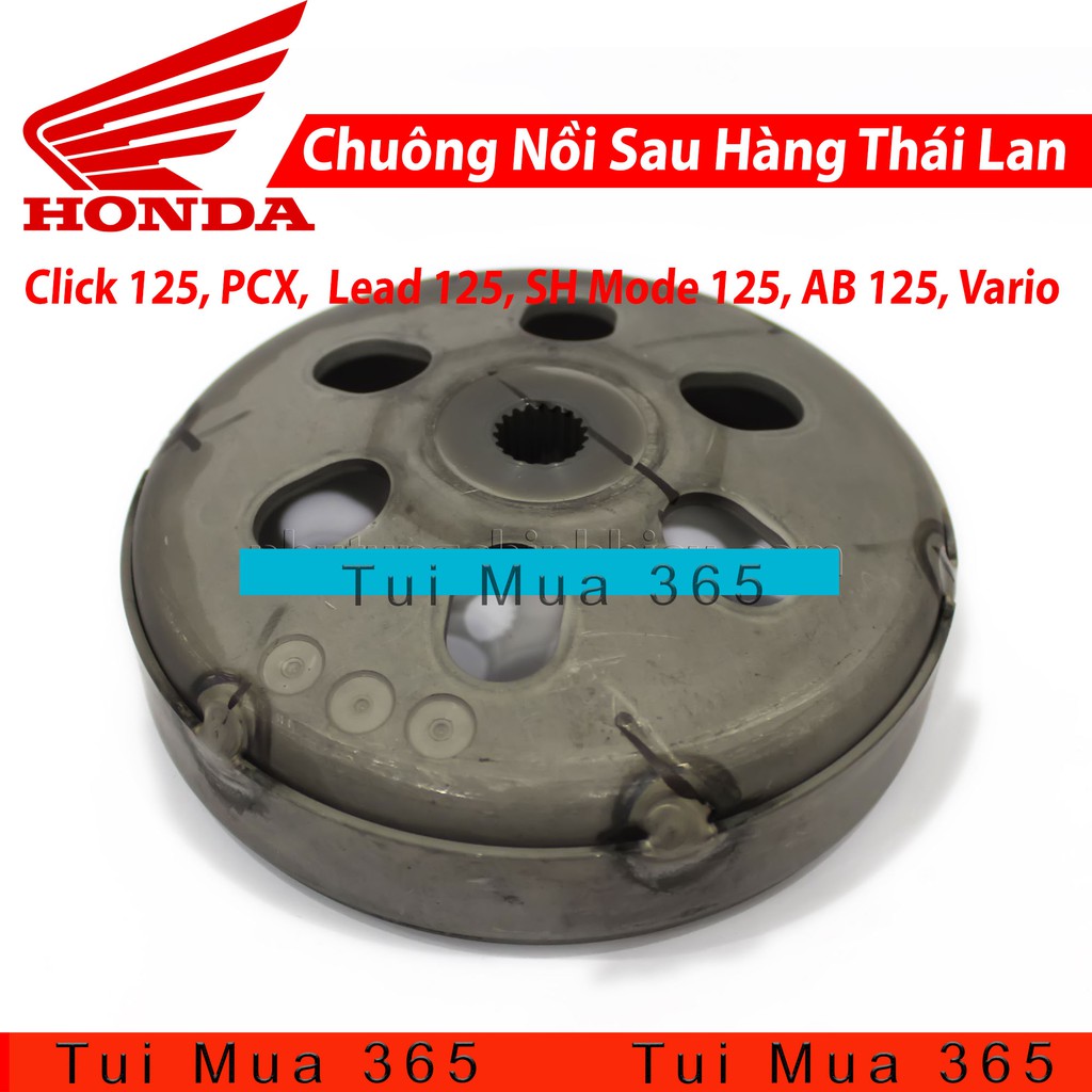 Chuông Nồi Sau Honda Thái Lan Air Blade 110, AB125cc, PCX, Lead, SCR, Vario