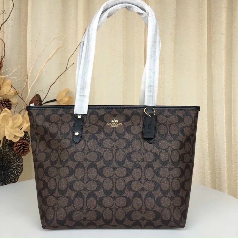 Túi Coach size to vừa A4, laptop