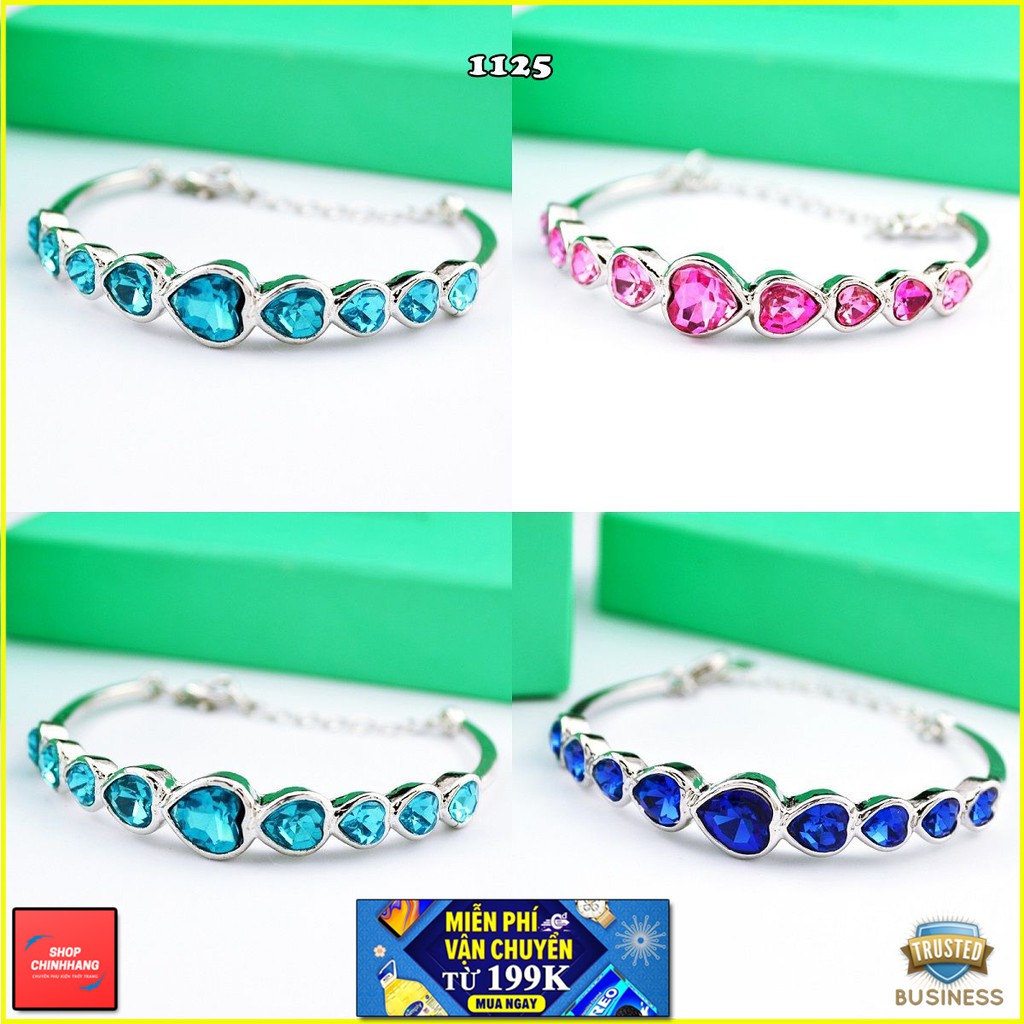 VÒNG TAY KIM LOẠI HÀN QUỐC THỜI TRANG SÀNH ĐIỆU SH1125