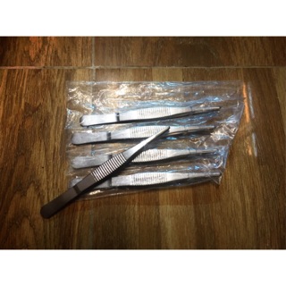 Nhíp thẳng inox trồng cây thuỷ sinh dài 12,5cm