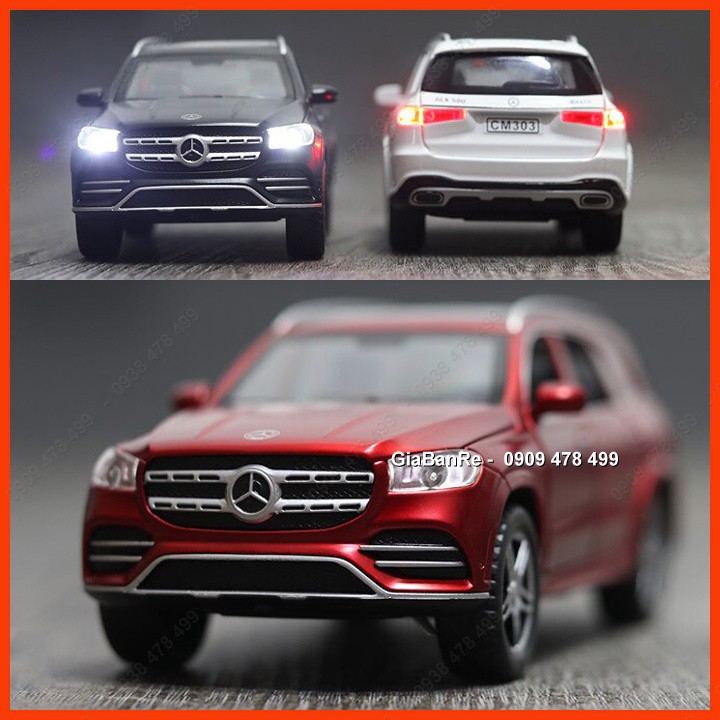 XE MÔ HÌNH KIM LOẠI TỈ LỆ 1:32 - MERCEDES GL580 - 9828