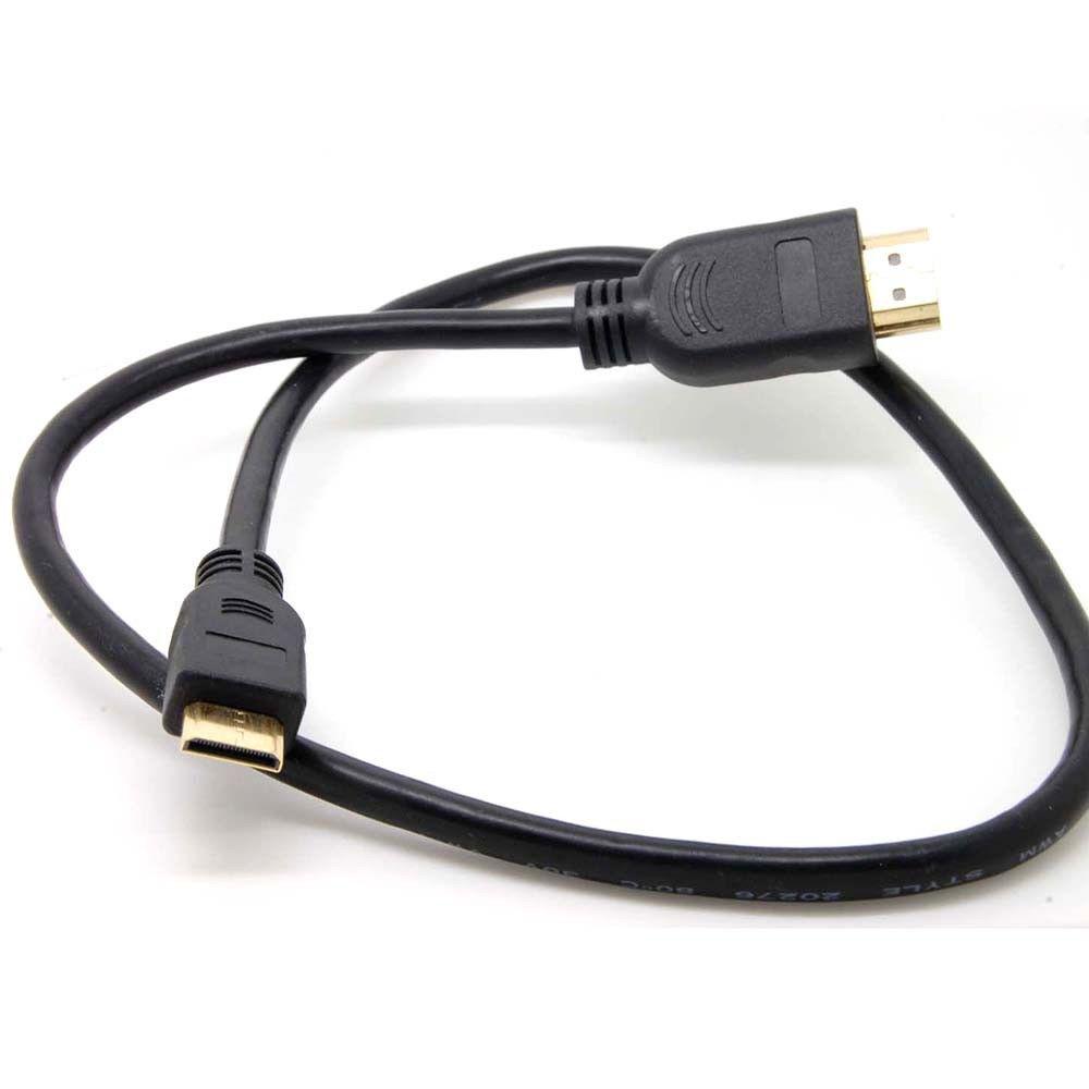 3FT HDMI (Type A) to HDMI Mini (Type C) Video Cable 1080p For Tablet Camera