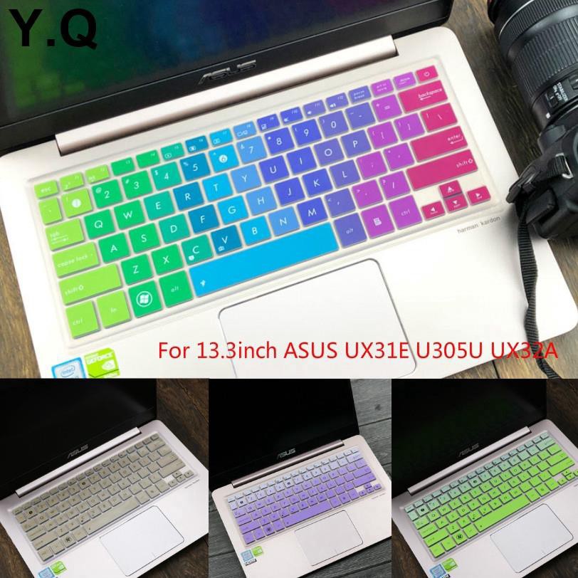 Miếng Dán Bàn Phím Silicon Siêu Mỏng Cho Asus Ux31E U305U Ux32A 13.3 Inch
