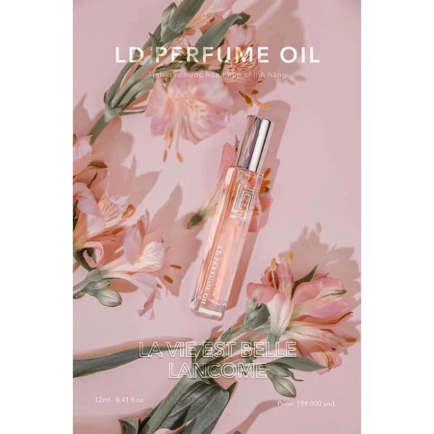 Nước Hoa Pháp  Midnight Fantacy Nữ - Dầu Thơm LD Perfume OIL Mùi Hương  Huyền Bí  Ngọt Ngào Quyến Rũ
