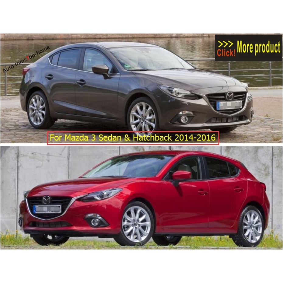 Cặp Ốp Viền Đèn Sương Mù Xe Hơi mazda 3 2014 2015 2016