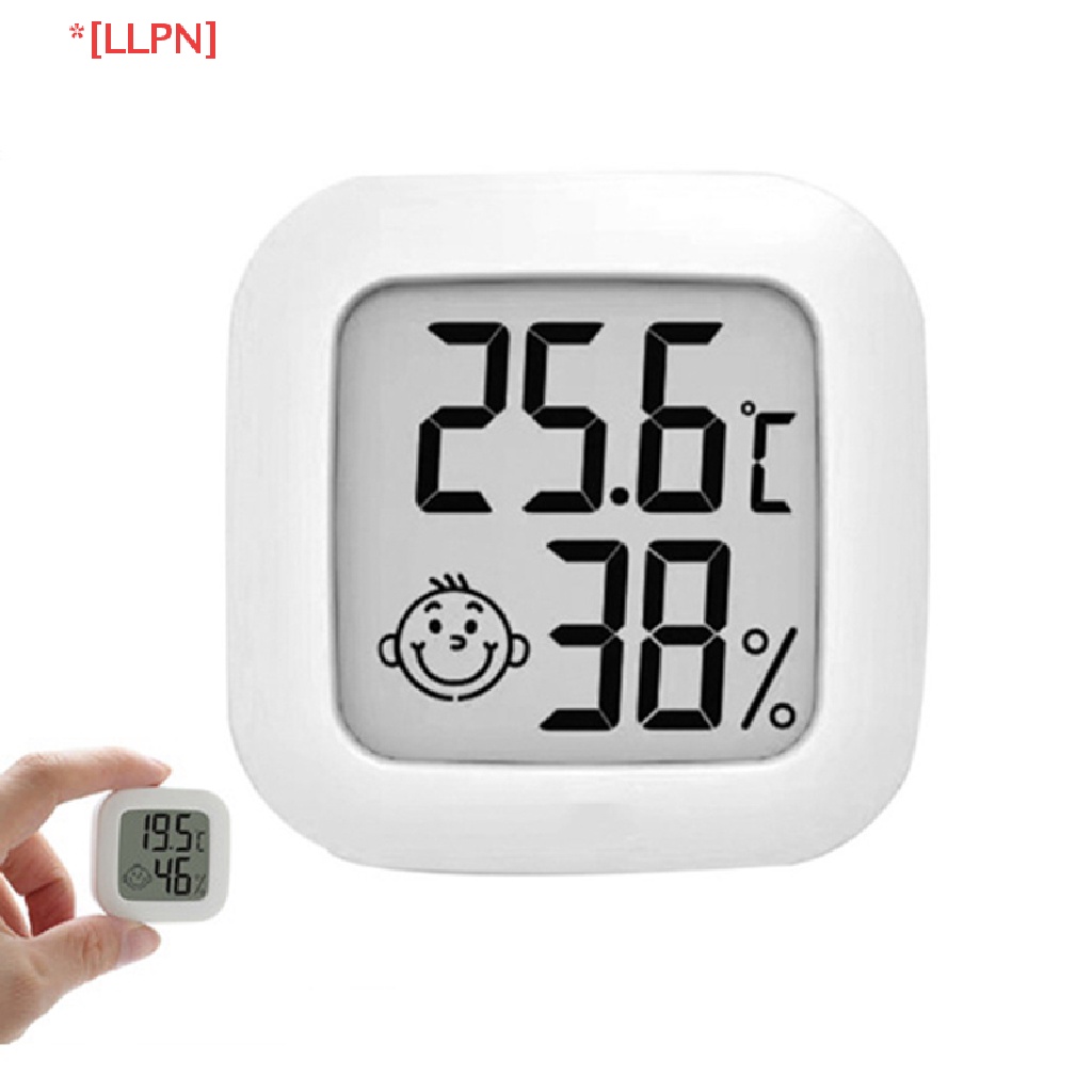 Nhiệt Kế Điện Tử Màn Hình LCD Kỹ Thuật Số Đo Nhiệt Độ Và Độ Ẩm Tiện Dụng Cho Gia Đình