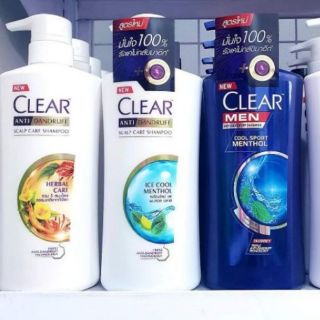 DẦU GỘI CLEAR 390ML--- 400ML THÁI LAN