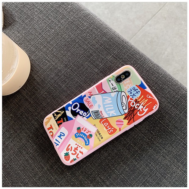 Ốp lưng  iPhone Milk Tea độc đáo ip 6 6plus 6s 6s plus 7 7plus 8 8plus x xr xs xs max 11 11 pro 11 promax (a47)