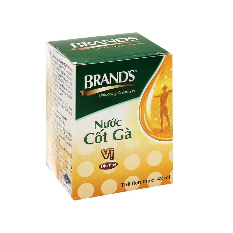 Nước cốt gà BRAND'S vị dịu nhẹ - Hộp 6 lọ x 42ml