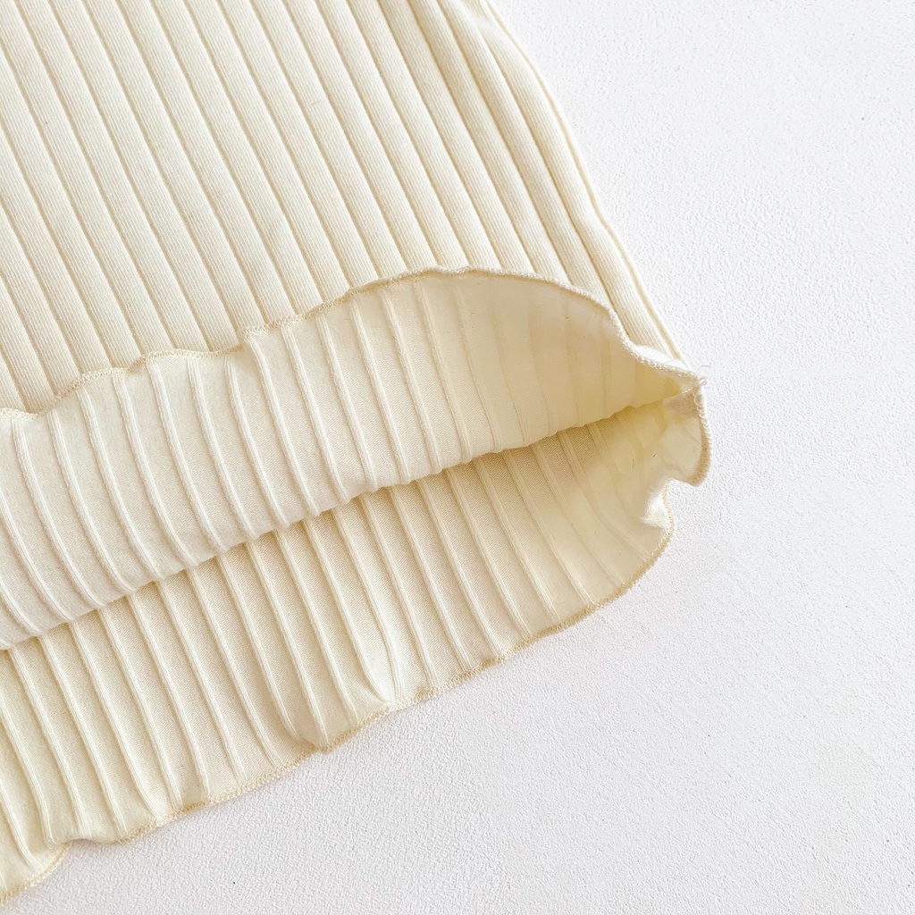 Bộ Đồ Cotton Ngắn Tay Thời Trang Mùa Hè Dành Cho Bé Gái 0-3 Tuổi